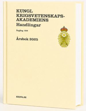kungl krigs&shy;veten&shy;skaps&shy;akademiens Årsbok 2025