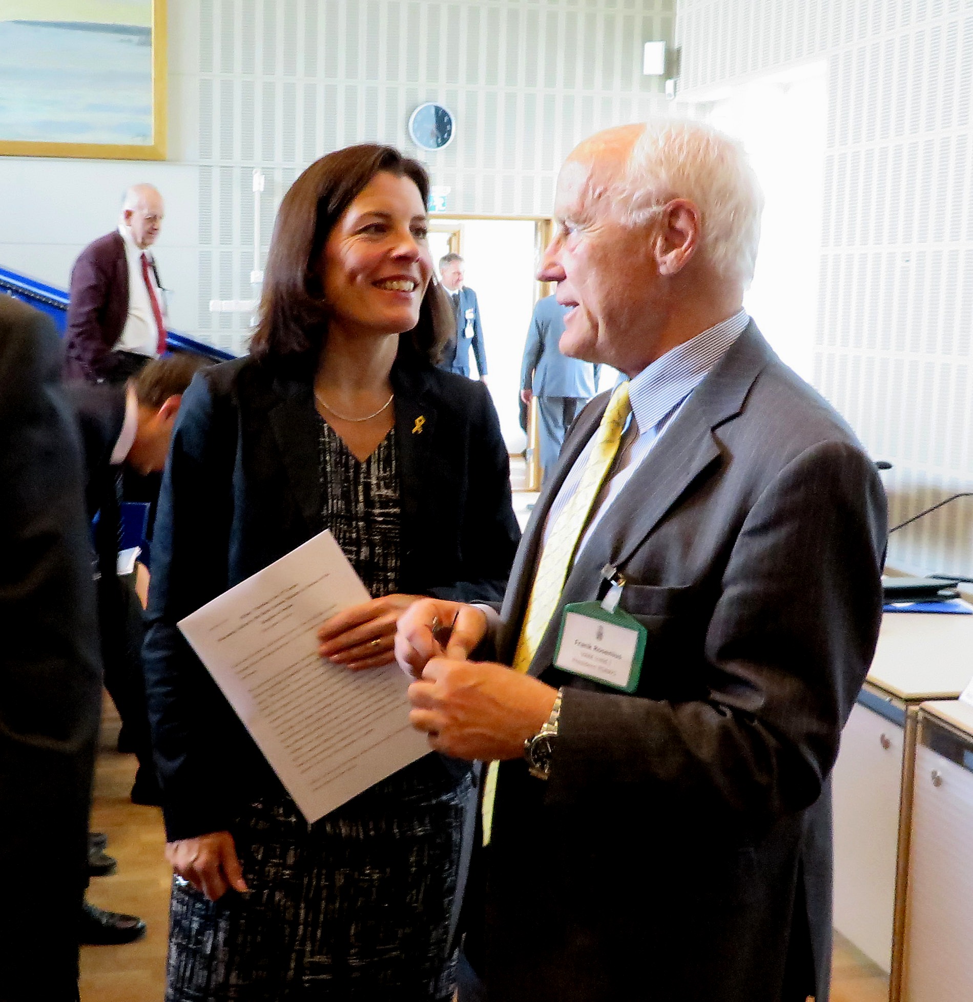 Markus Rosenauer The_Minister_and_President_of_the_Academy_Frank_Rosenius_after_her ...
